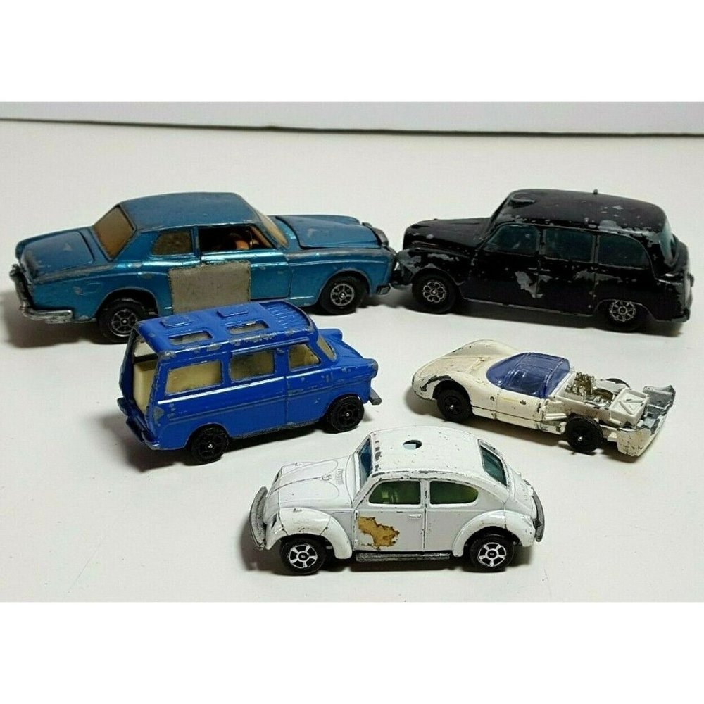 Corgi Vtg Car LOT VolKswagen Porsche Whizzwheels M